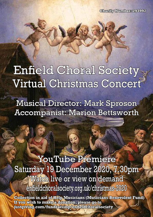 Enfield Choral Society Virtual Christmas Concert