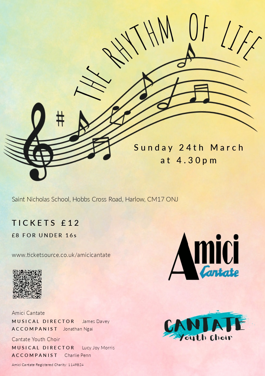 The Rhythm of Life -- a joint concert with Cantate Youth Choir