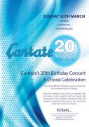 2014-Mar Cantate 20 Years in Saffron Hall
