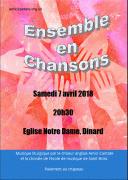 2018-Apr Ensemble en Chansons on tour in Dinard
